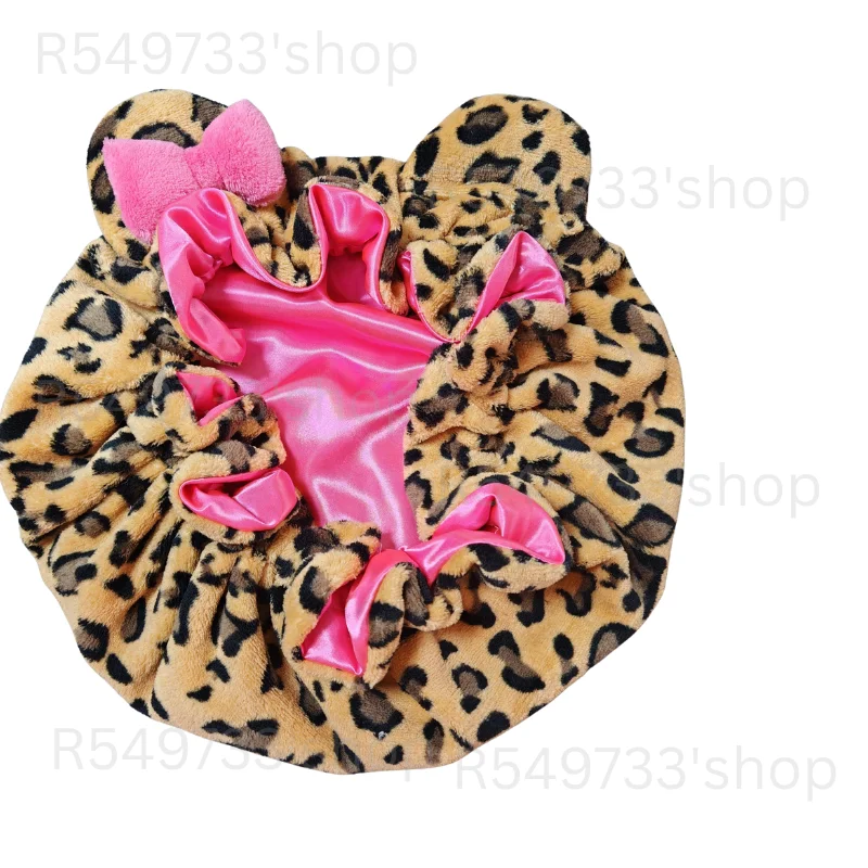 

Шапочка для волос - Плюшевая шапочка