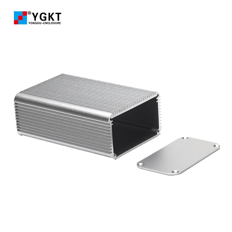 Aluminum battery box control circuit board current regulator housing industrial equipment extruded custom enclosure J21 80*45mm