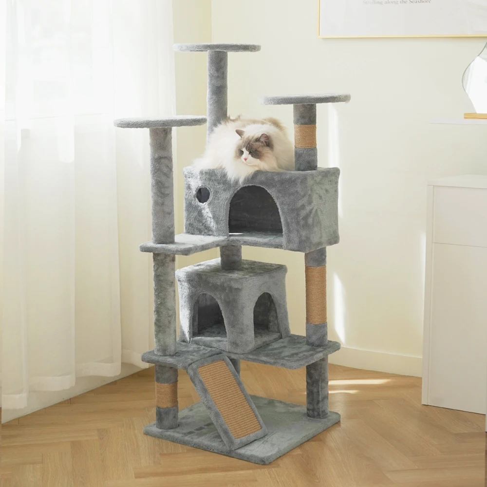 One-Layer 8-stage tunnel breathless platform cat medium cat tower for cat