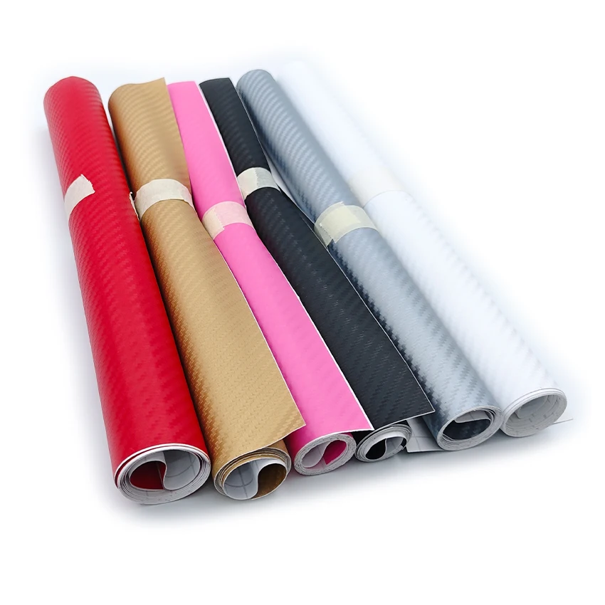 30x100/150/200cm 3D Matte White Carbon Fiber Wrap Film Self Adhesive PVC Vinyl Sticker for Car Hood Roof Mirror Motorcycle view 2
