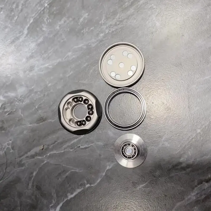 Fidget Slider Magnetische Master Münzen Fidget Spinner EDC Erwachsene Metall Fidget Spielzeug Hand Spinner Anti-Angst Stress Relief