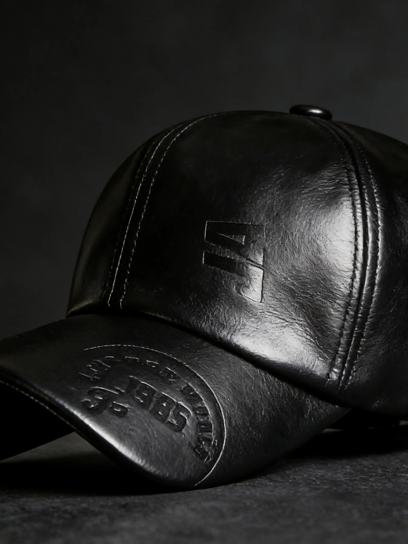 

Winter Leather Hat Men's Hat Men's Trucker Hat
