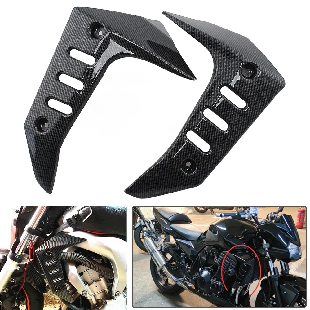 Voor Kawasaki Z750 Z750 2004 2005 2006 Nieuwe Motorfiets Accessoires Links Rechts Bescherming Guard Panel Radiator Kuip Side Covers - afbeelding 2