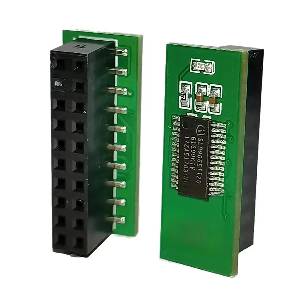 TPM 2.0 20Pin moduł bezpieczeństwa szyfrowania LPC karta zdalna aktualizacja systemu Windows 11 moduł TPM2.0 12 do 20pin dla ASUS/Intel/AMD — zdjęcie produktu 7