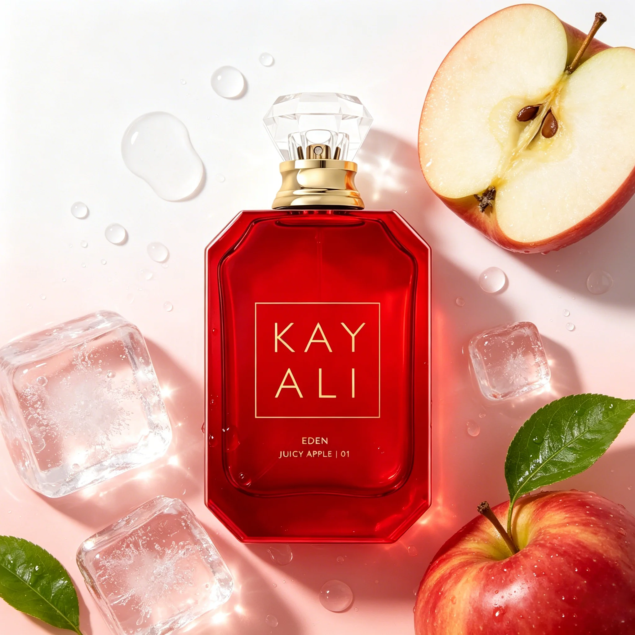 KAYALI |   01 Juicy Apple Eau de Parfum, Parfum Floral Fruité Haut de Gamme pour Femme, Parfum Signature Longue Durée aux Notes Douces et Sucrées
