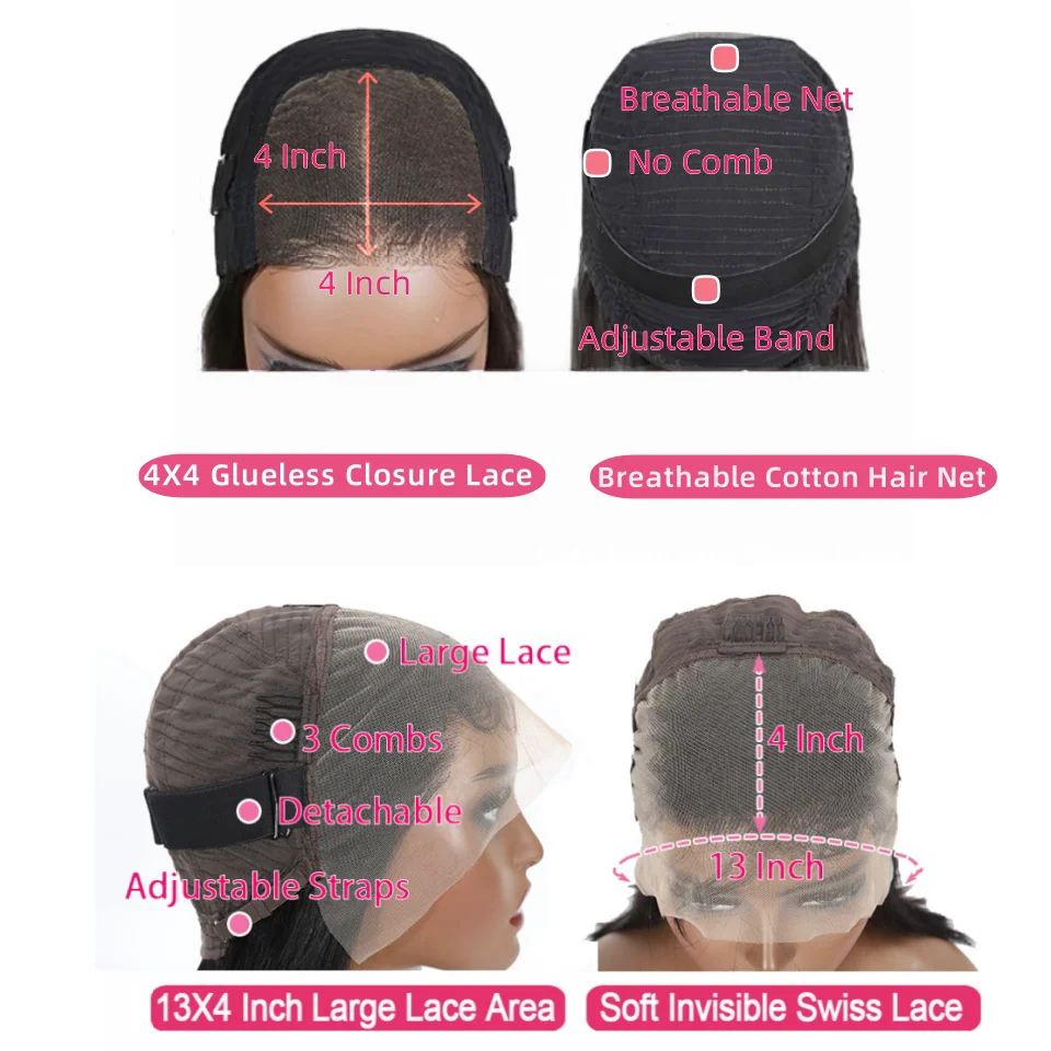 Krullend Lace Front Menselijk Haar Pruiken 13X4 Kant Frontale Menselijk Haar Pruiken Voor Vrouwen Diepe Golf Frontale Pruik water Wave Kant Voor Pruiken