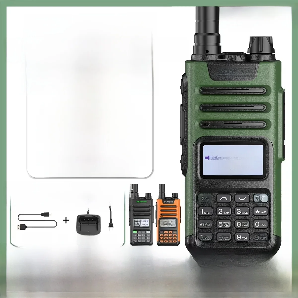 BaoFeng UV-13 PRO V1 V2 High Power Multi Band Walkie Talkie Type C Oplader Lange afstand UV-13 UV-5R Transceiver Ham Tweerichtingsradio - afbeelding 2