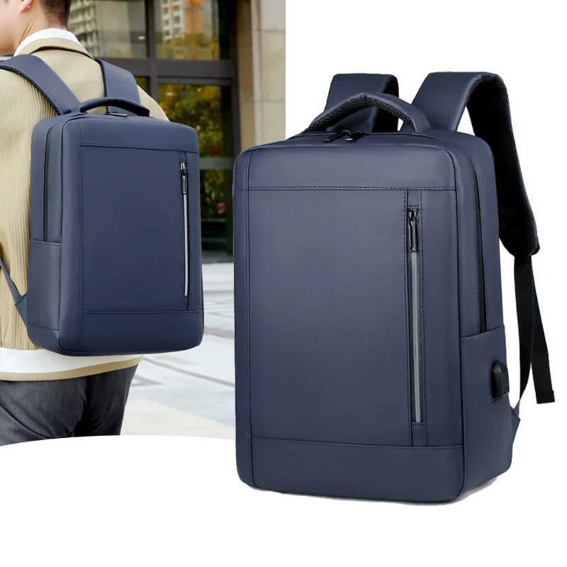 

Minimalist Business Waterproof Backpack Unisex USB Charging Large Capacity Laptop Bag Multifunctional Stylish Travel Backpack Sc