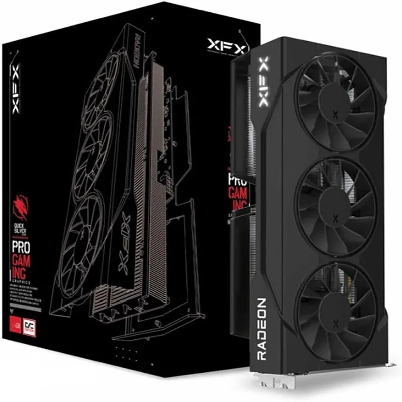 Купить новый XFX Swift AMD Radeon RX 9060 XT OC Triple Fan Gaming Edition с 16 ГБ GDDR6 HDMI 2xDP, AMD RDNA 4 RX 9060XT RX-96TS316B