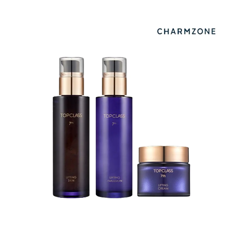 [CHARMZONE] TopClass Lifting 3-piece Set (Skin + Emulsion + Lifting cream)