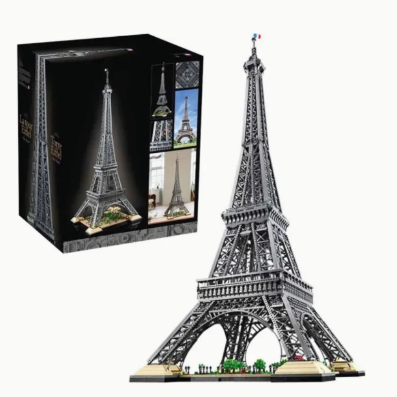 10001Pcs Eiffel Tower Bulding Blocks Compatible 10307  Model Bricks PARIS Architecture for Birthday Kids Toys Christmas Gifts