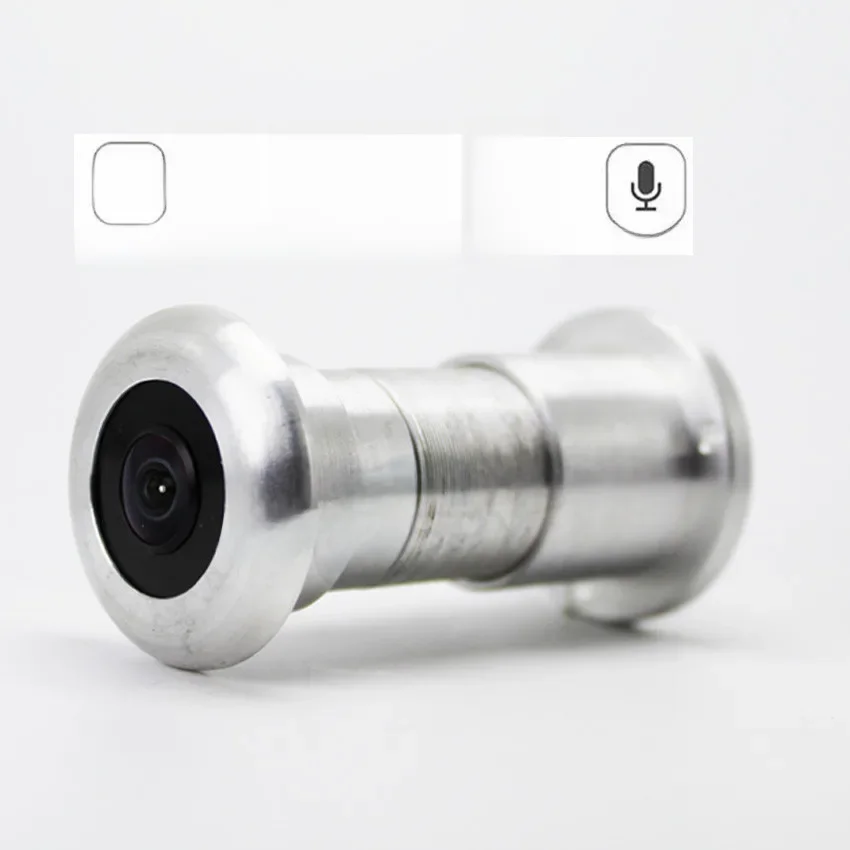 1080P P2p Audio wideo 940nm niewidoczny Ir Night Vision Wifi bezprzewodowy wizjer do drzwi wizjer kamera szerokokątna 180 stopni gniazdo kart Sd — zdjęcie 2