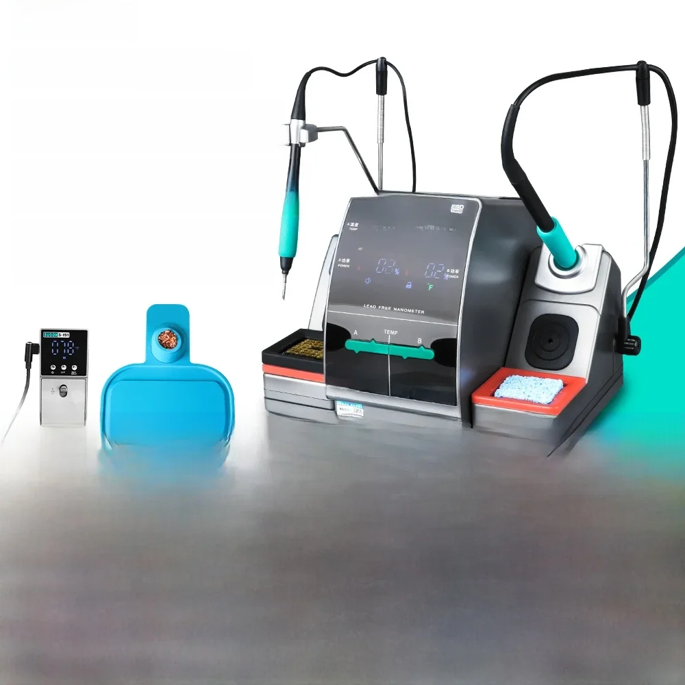 SUGON T3602 240W Soldeerstation Dubbele Handgreep Nano Elektronica Soldeerbout Set Telefoon IC Reparatie Hoge Precisie Soldeer Gereedschap - afbeelding 2