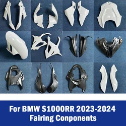 Motorcycle Fairings Kit Fit For BMW S1000rr 2023 2024 Bodywork Set 23-24 High Quality Injection Unpainted White Blue Black