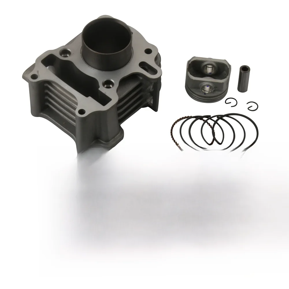 Zestaw bloków cylindrów 65cc Racing Big Bore do SYM Mio Allo Cello Orbit Fiddle 2 3 Symphony S-SR Symply II X-Pro 50cc XS142QMB — zdjęcie 2