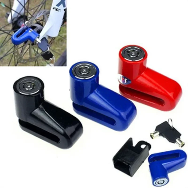 AliExpress Bicycle Anti-Theft Lock Motorcycle Wheel Disc Brake Lock Padlock with 2 Keys for Mountain Bike