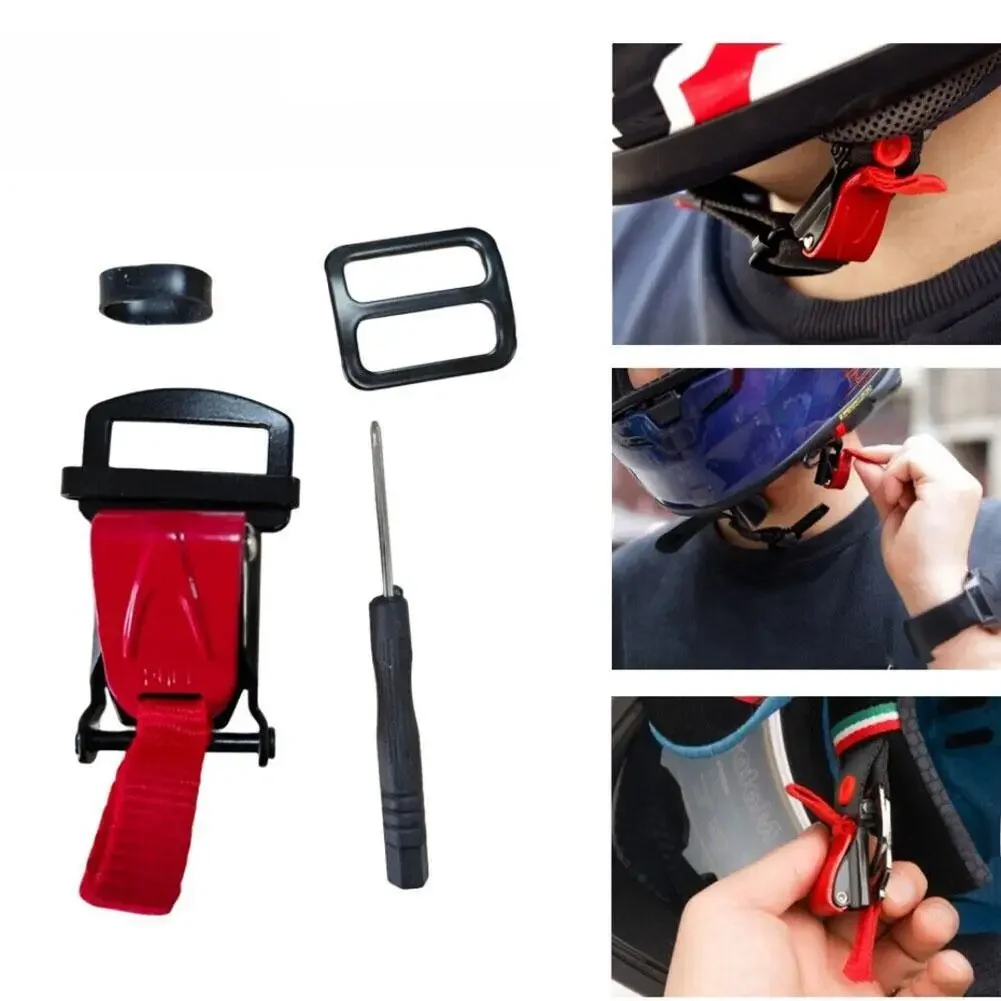 AliExpress Safety Helmet Buckle Lock Quick Release For Racing Car Motorbike Bike Helmet Helmet Strap Clip Fast