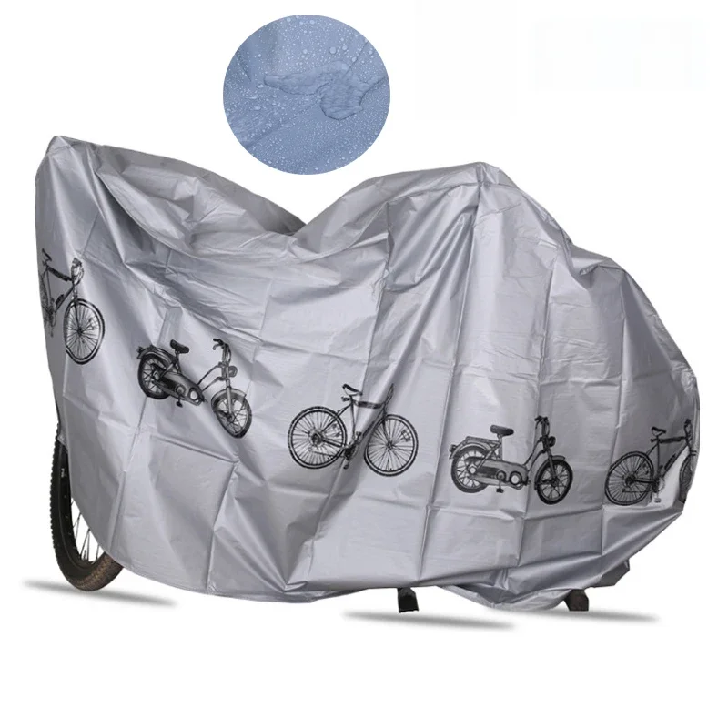 AliExpress NONE Bicycle Cover Bike Rain Cover PEVA 100x200cm Dust Cover Sun Protection Sunshade MTB Mountain Bike Motorcycle All Seasons
