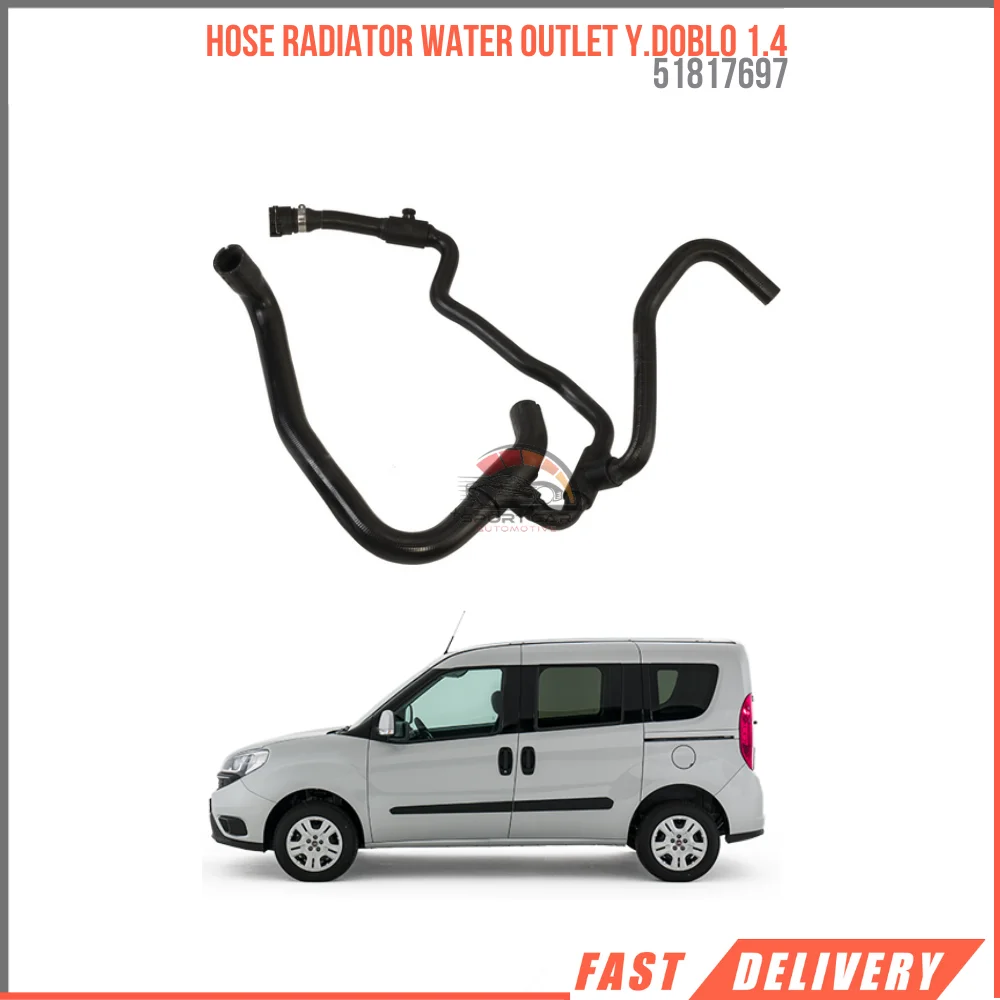 

FOR HOSE RADIATOR WATER OUTLET Y.DOBLO 1.4 51817697 REASONABLE PRICE DURABLE SATISFACTION FAST DELIVERY HIGH QUALITY