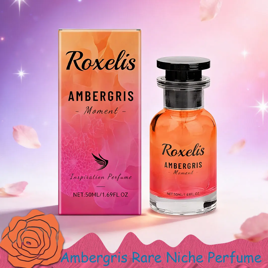 

50ml Unisex Ambergris Perfume Blue Wood Tone Fresh Long-Lasting Fragrance for Men & Women Suitable for Office And Dating