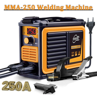 MMA-250 Portable Welding Machine 3KW 220V Inverter Arc Electric Welder Current Adjustable Compact Welding Machine
