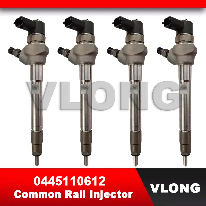 

4PCS Top Quality Common Rail Fuel Injector Assembly For JMC 4D30 CN3-9K546-AB CN39K546AB 0 445 110 612 611 0445110612 0445110611
