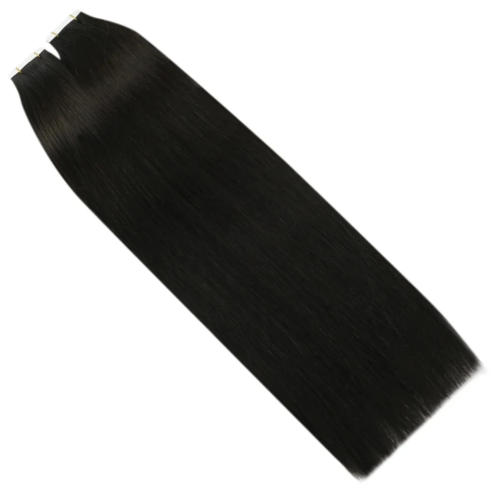 Fita Fullshine em cabelo humano Remy Fita de cor pura brilhante em extensões de fita de cabelo humano em extensões