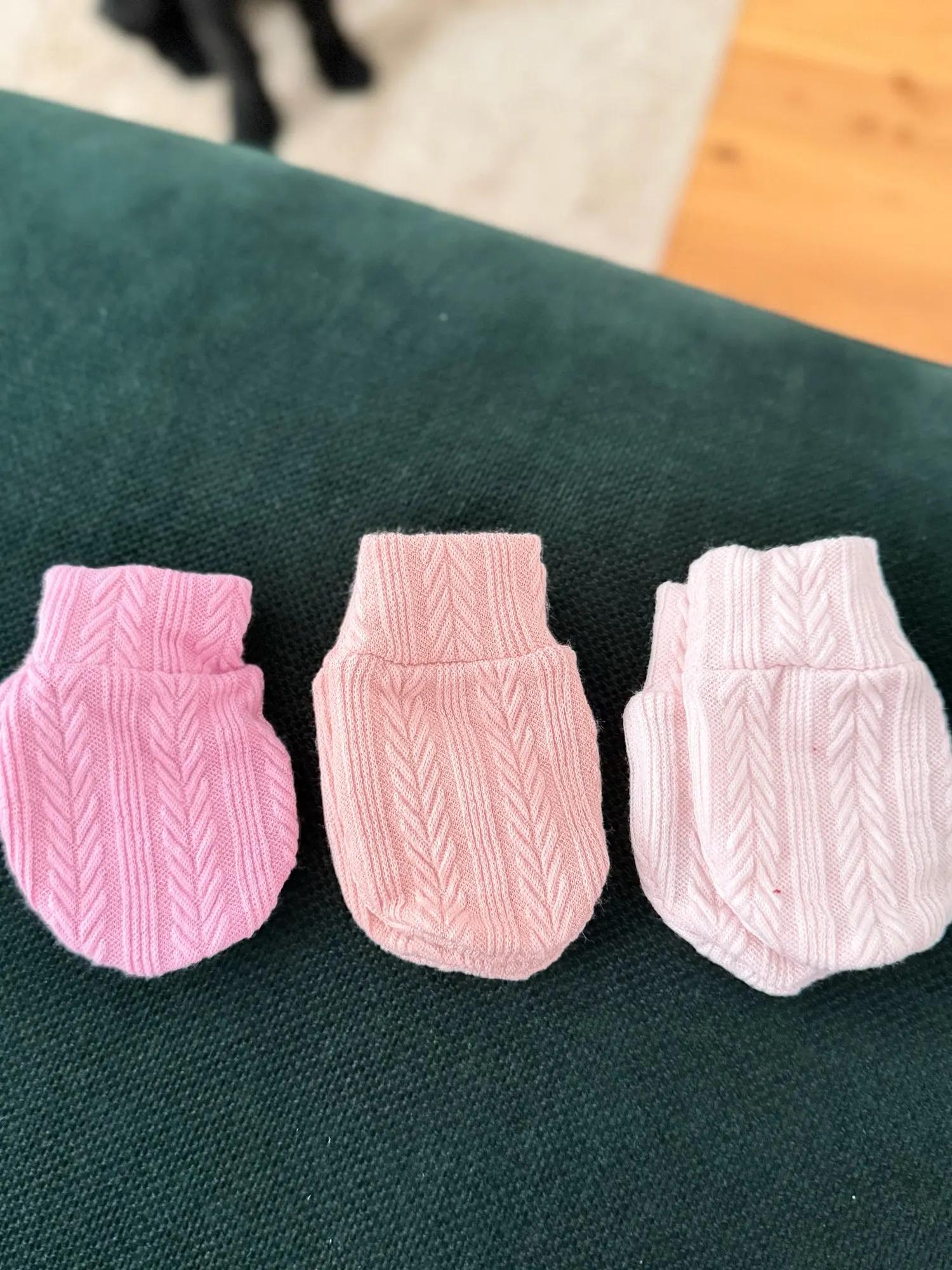 3 Pairs Newborn Gloves Jacquard Anti Scratch Infant Gloves Cotton Newborn Gift Baby Gloves Kids Care Toddler Accessories photo review