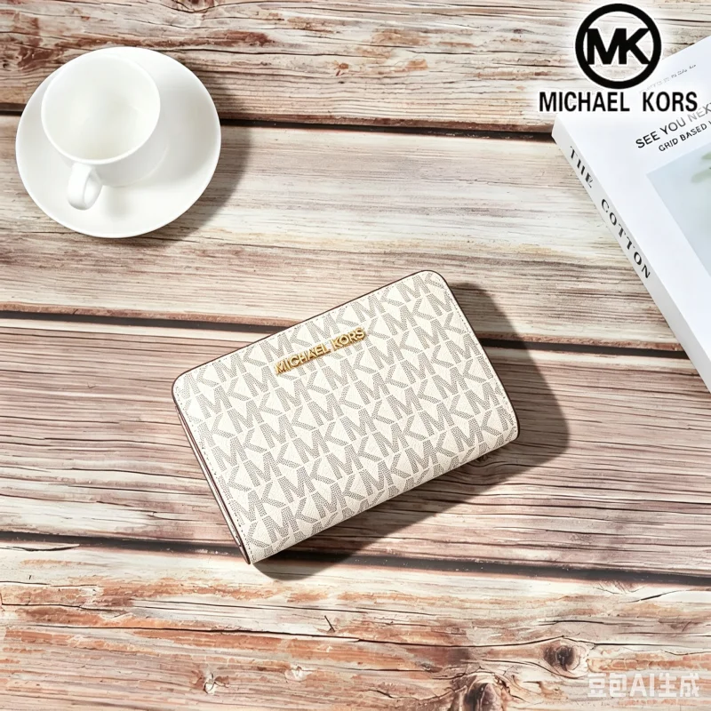new-michael-kors-women's-fashionable-high-end-luxury-mk-versatile-zero-wallet-card-bag-unisex-wallet-two-fold-bag