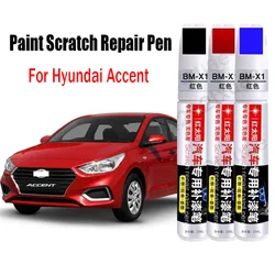 Car Paint Scratch Repair Pen for Hyundai Accent Touch-Up Pen Remover Paint Care Accessories Black White Red Blue Gray