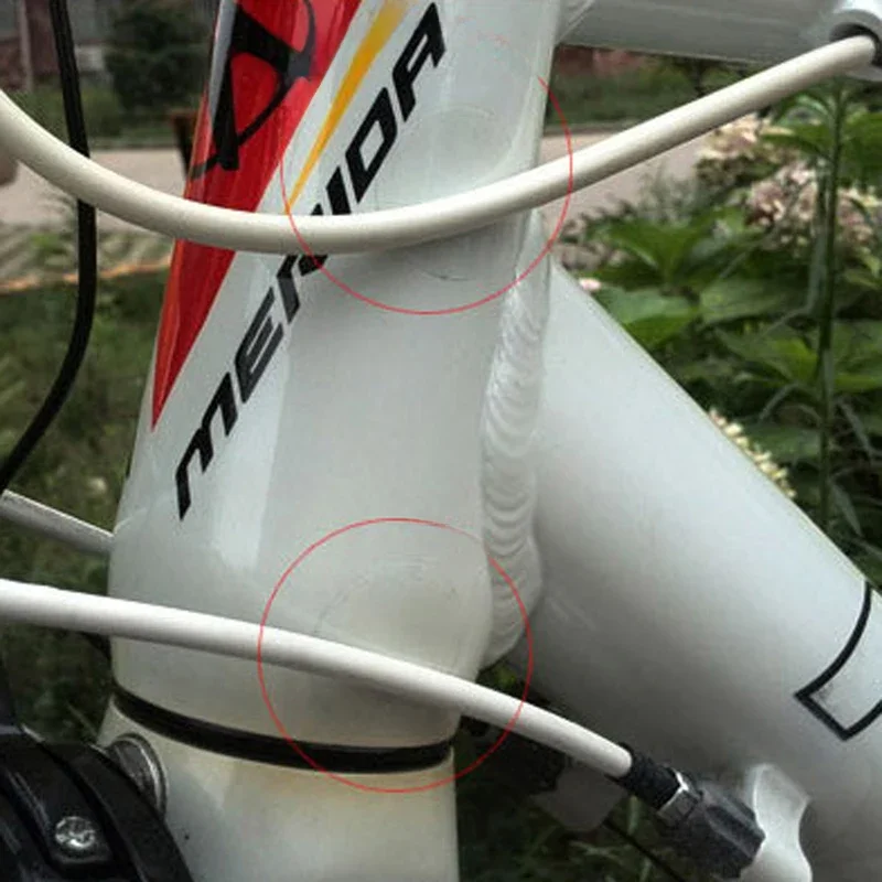 AliExpress NONE 15Pcs Anti Scratch Sheet Bike sticker MTB Bicycle Mountiance Bike Cycling Frame Protector Stickers Transparent Bike Sticker