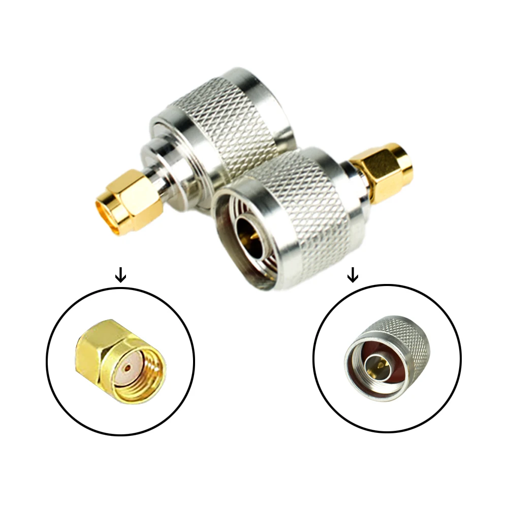 Stecker 1PCS SMA Männlich Weiblich zu SMA N typ Männlich Weiblich RF Adapter