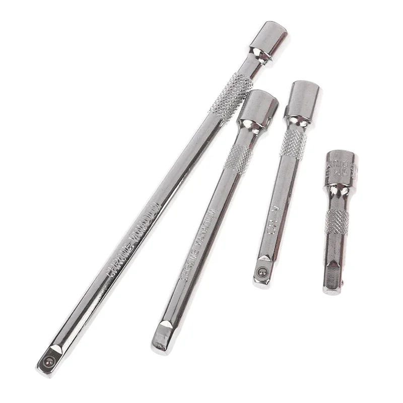 Rallonge de douille à cliquet à entraînement par manchon, rallonge de douille, cliquet pliable, outil à main à dégagement rapide, long, 50mm, 75mm, 100mm, 150mm, 1/4 ", nouveau