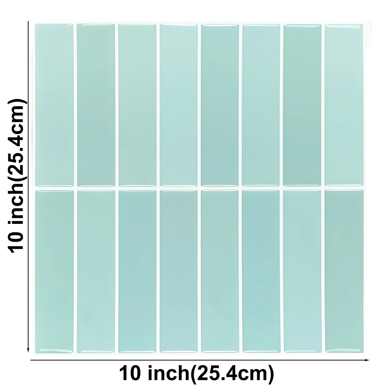 10 vellen Peel and Stick Tiles 3D waterdichte wandtegels voor woonkamer RV PVC wandpanelen interieur wanddecoratie