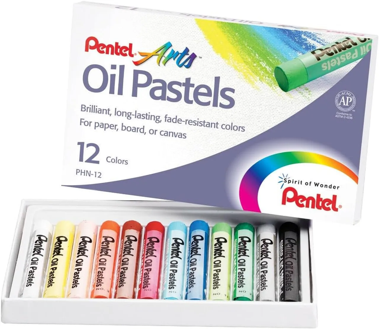 Oicious Pastel Chalk 12 Colors Pentel