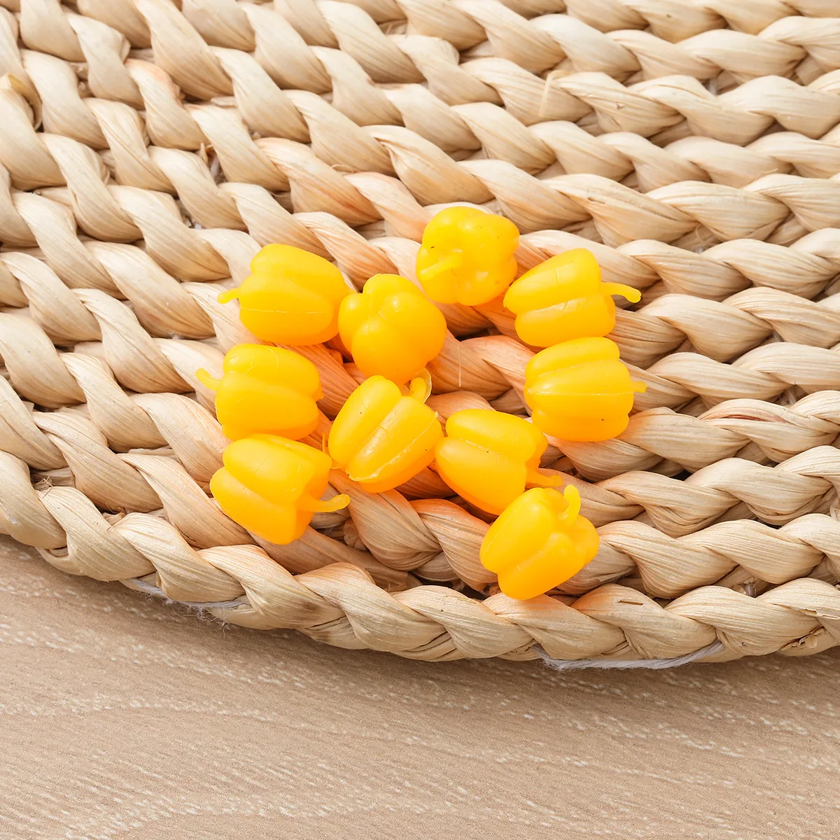 10 Stück Mini Künstliches Gemüse Chili Kohl Edamame Gurke und so weiter – Heimküchen-Dekoration, Feiertagsgeschenk – Detail 4