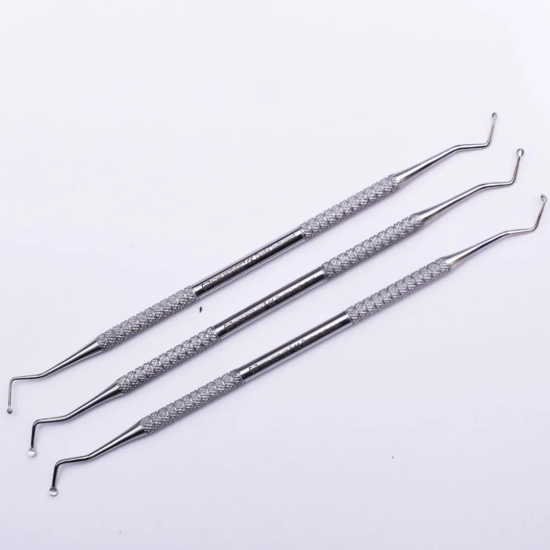

Premium Dental Excavator Set 3 Double Ended Restorative Tools Beauty Health Dental Supplies Basic Instrument