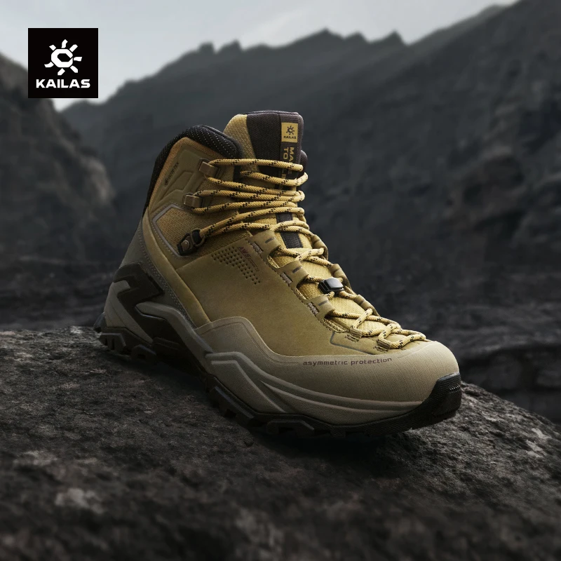 KAILAS MT5-3 GTX MID Hiking Shoes Men Sport Waterproof Anti Slip EVA Cushioning Breathable Lightweight Climbing Shoes KS2512115