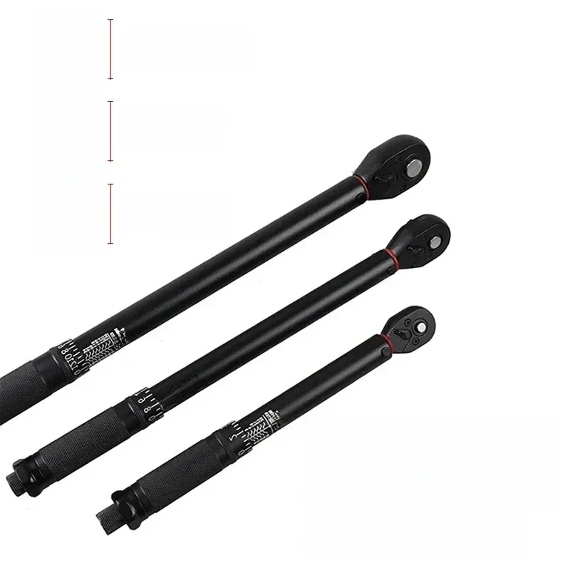 AliExpress DUTRIEUX 3-230N.m Torque Wrench Round Tube High Precision Adjustable 1/2'' 3/8'' 1/4'' Torque Wrench Car Bike Automotive Hand Tools