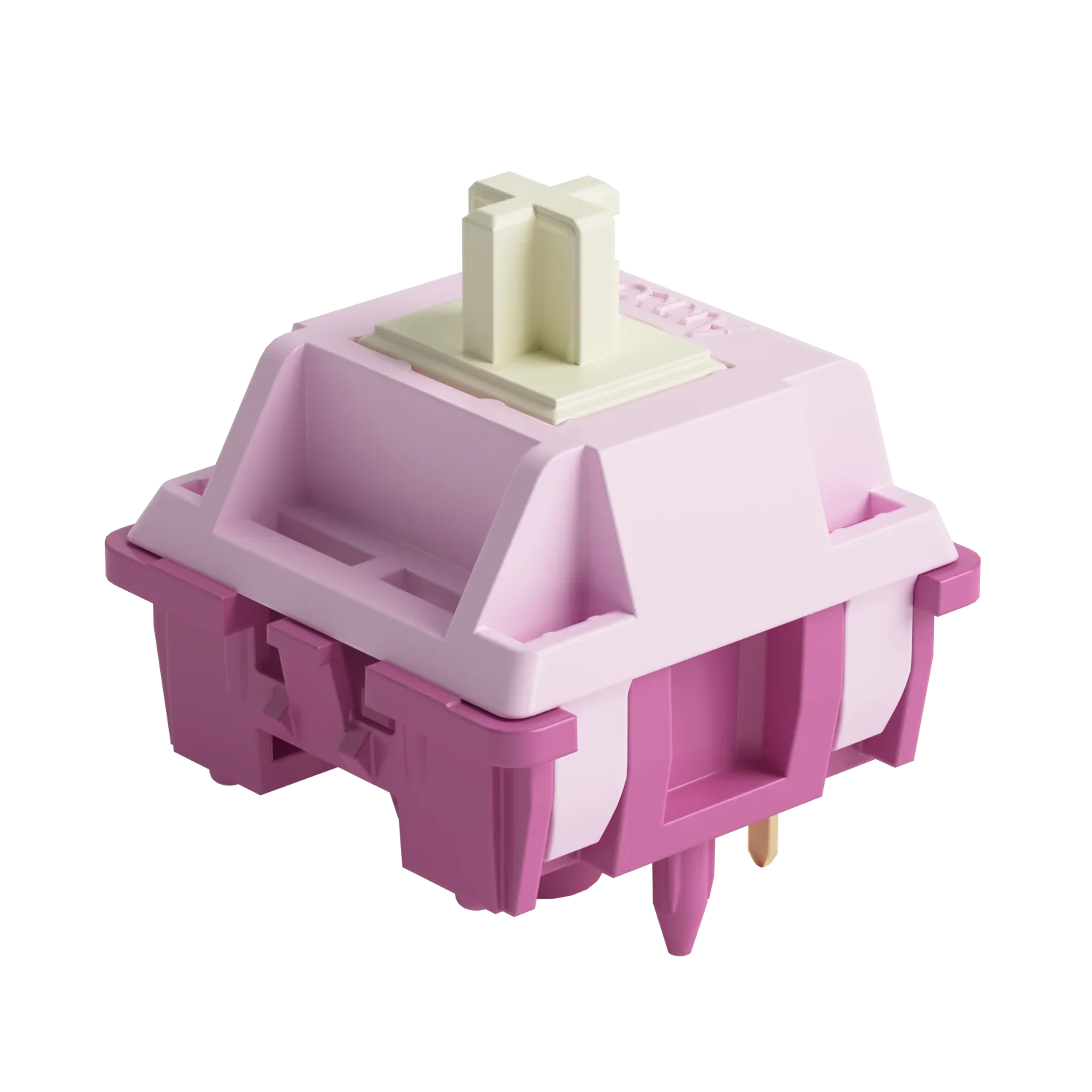 Przełącznik Akko V3 Creamy Purple Pro 5-pinowy przełącznik dotykowy 30gf kompatybilny z klawiaturą mechaniczną MX (45 szt.) — zdjęcie produktu 7