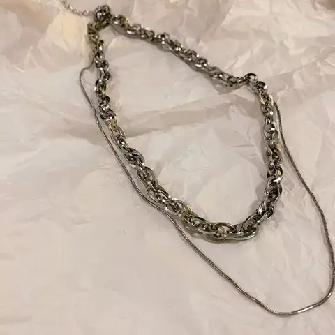 फैशन Y2k स्टाइल शॉर्ट चेन नेकलेस, महिलाओं के लिए हिप हॉप स्टाइल का शानदार डेली वियर, पार्टी गिफ्ट 10 best sales उपहार वस्तु - №6