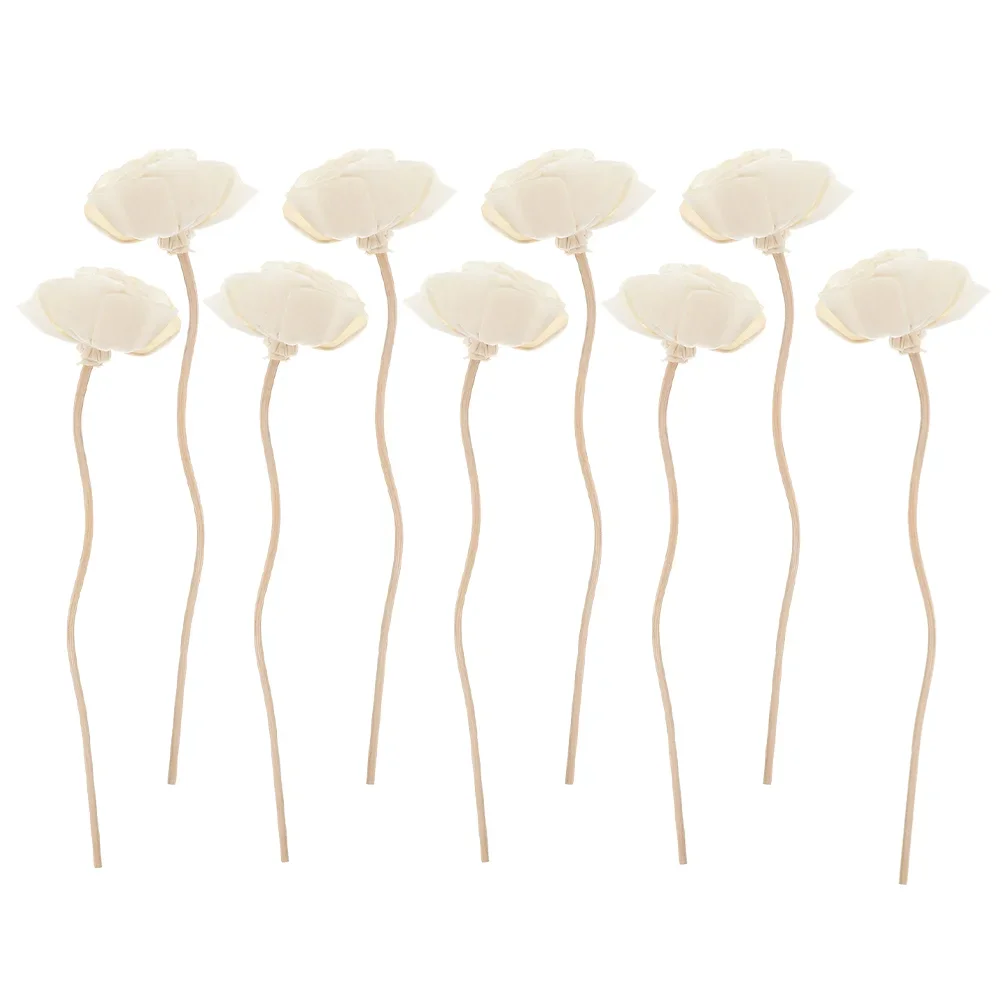 Bâtonnets d'aromathérapie pour diffuseur d'huiles essentielles, canne de fleur séchée sans feu, roseau d'huile de rotin