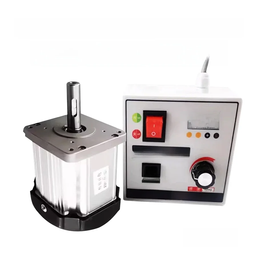 High Power Brushless Motor Adjustable Speed 220v DC Motor Set Woodworking Machinery Lathe Belt Sander Buddha Bead Machine