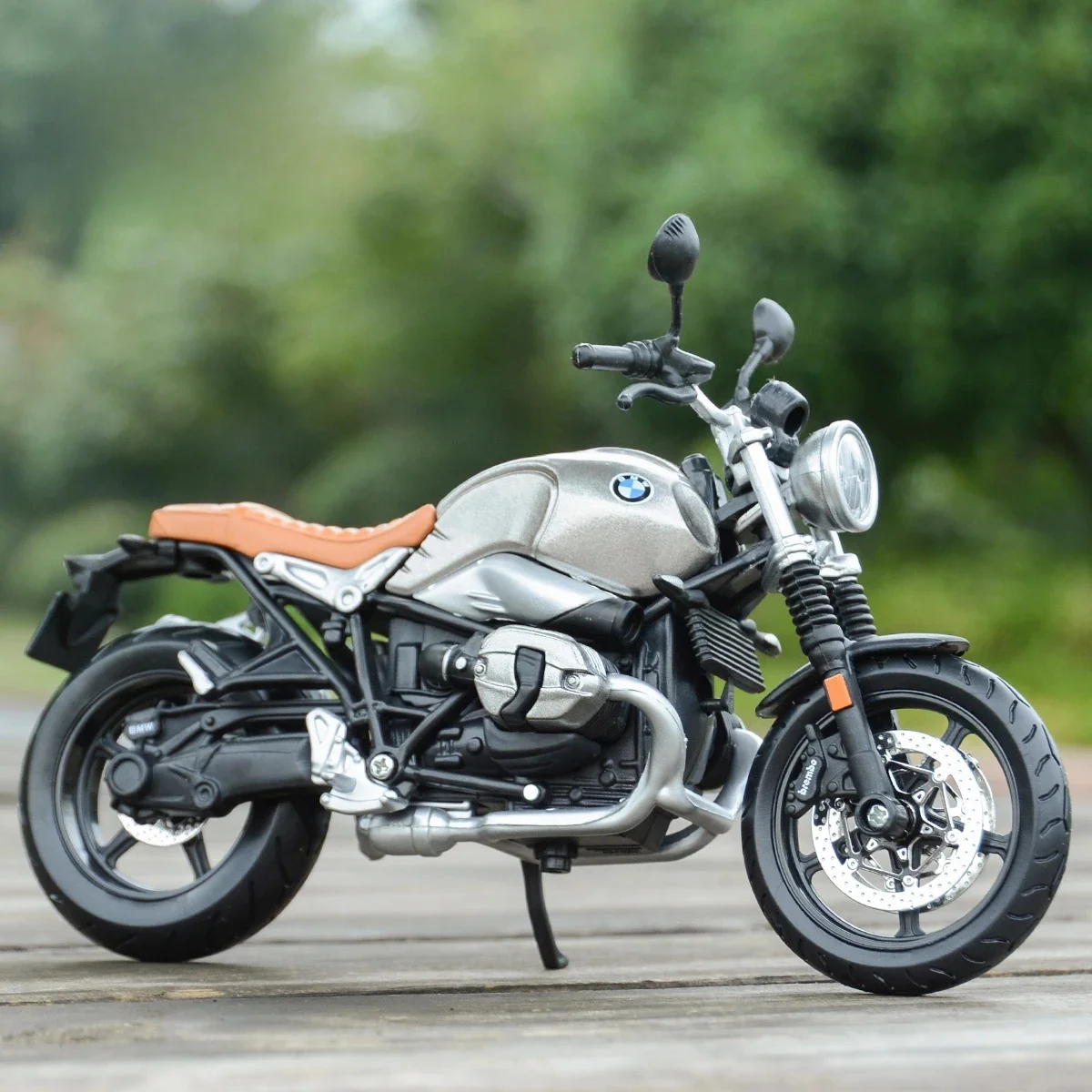 Maisto – BMW R nineT scerber 1:12, véhicules moulés sous pression, loisirs de collection, modèle de moto, jouets