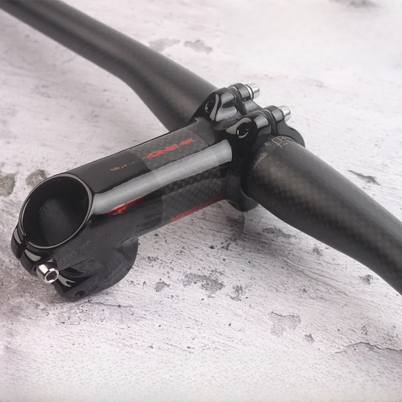 AliExpress Toseek Carbon Stem 10/17/25/35 Degree Bike Stem 70/80/90/100mm Ultralight Bicycle Handlebar Stems