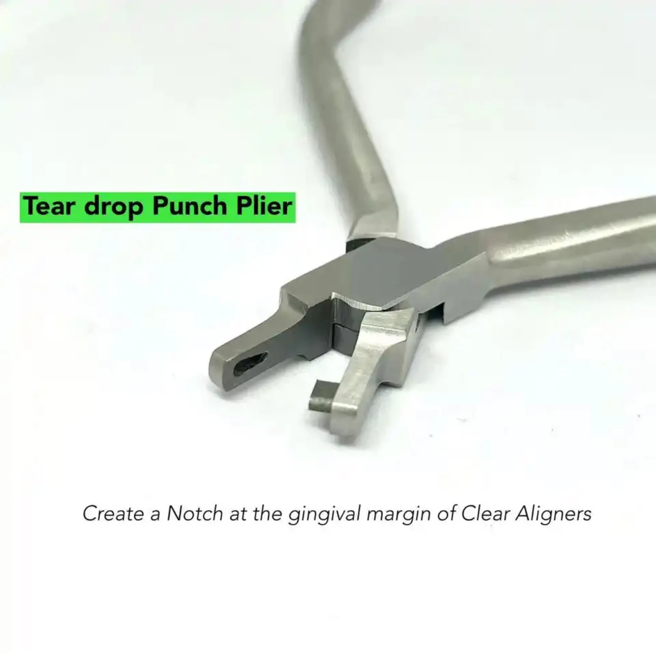 

Dental Clear Aligner Pliers, Tear Drop Plier, Dental Tools, Dental Pliers.