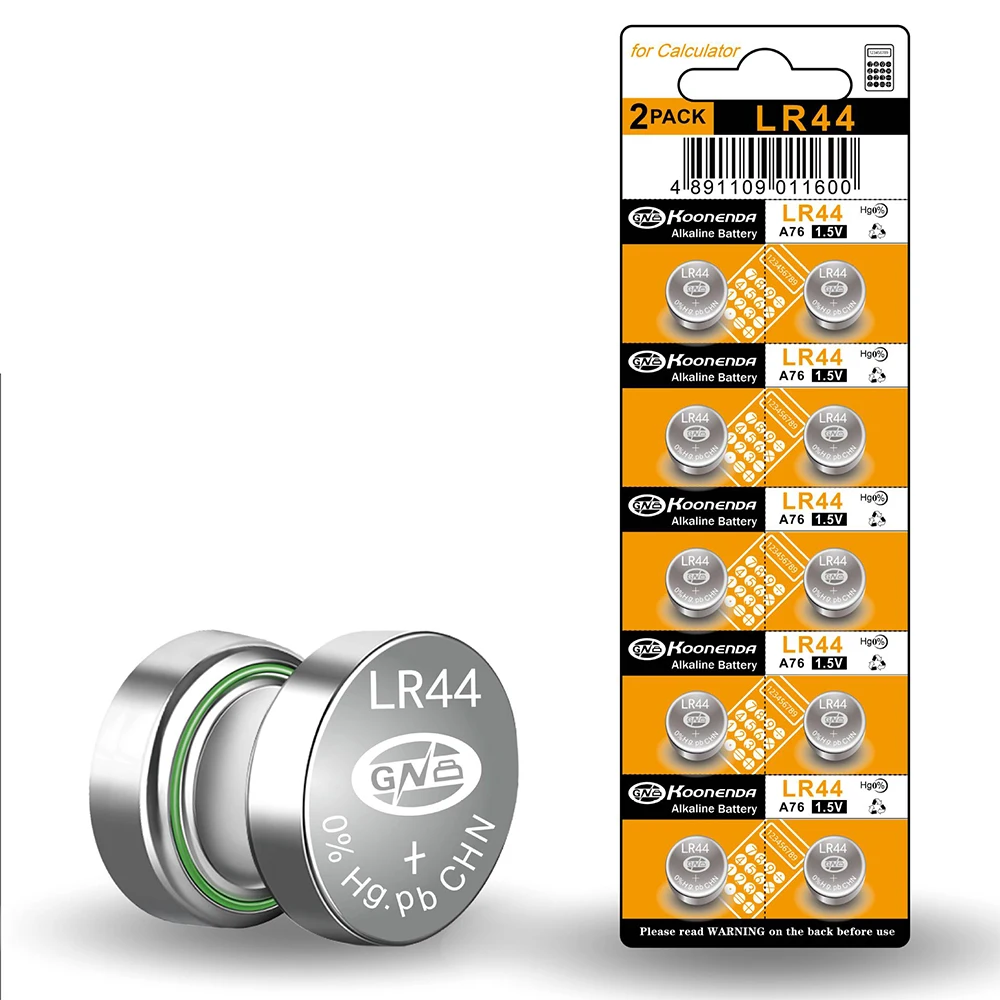 Nuevo 2-50 Uds LR44 AG13 175mAh pila de botón 1,5 V 357 SR44 LR1154 pilas de botón para reloj calculadora juguete pila de moneda remota