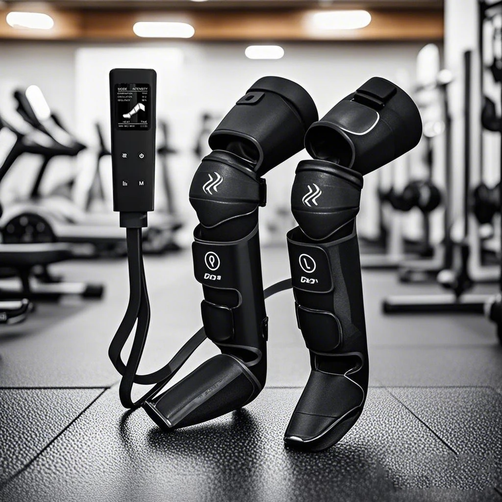 Leg Compression Massager Air Circulation Power Boot With Heating Function Foot Calf Airbag Relaxation Lymphatic Drainage Release