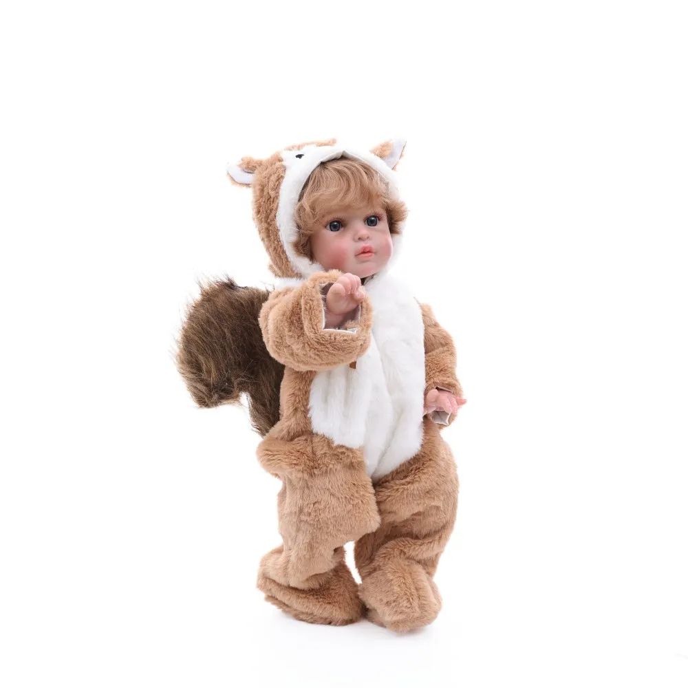 

Cloveray 20-дюймовая новая реалистичная кукла реборн, супермягкая виниловая кукла, виниловая ручная работа, оригинальная игрушка для детей, рождественский подарок