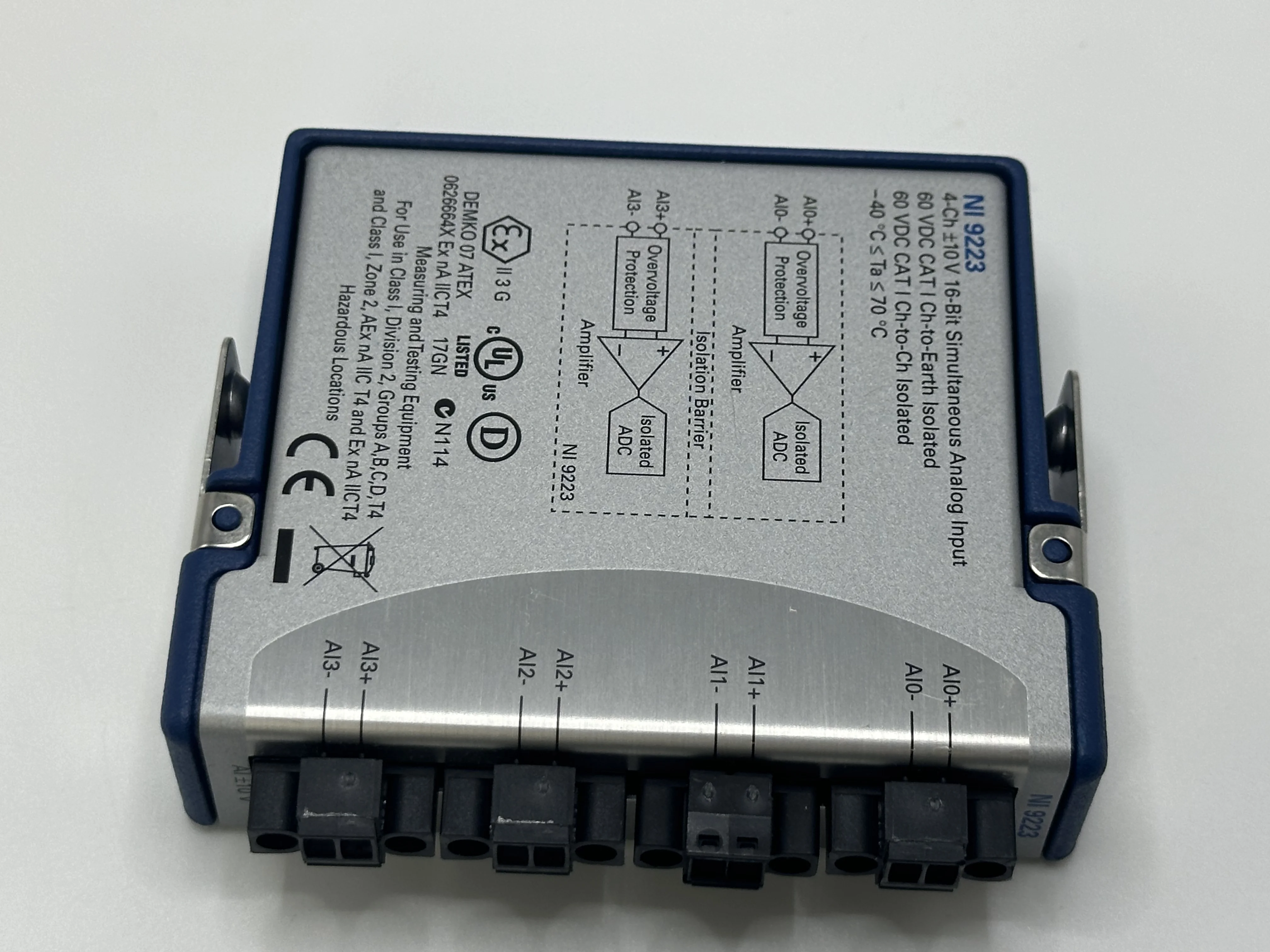 National Instruments NI-9223 cDAQ Simultaneous Analog Input Module